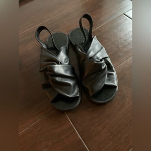 COS wrapped sling backs, flats, sandals, 37, US 6